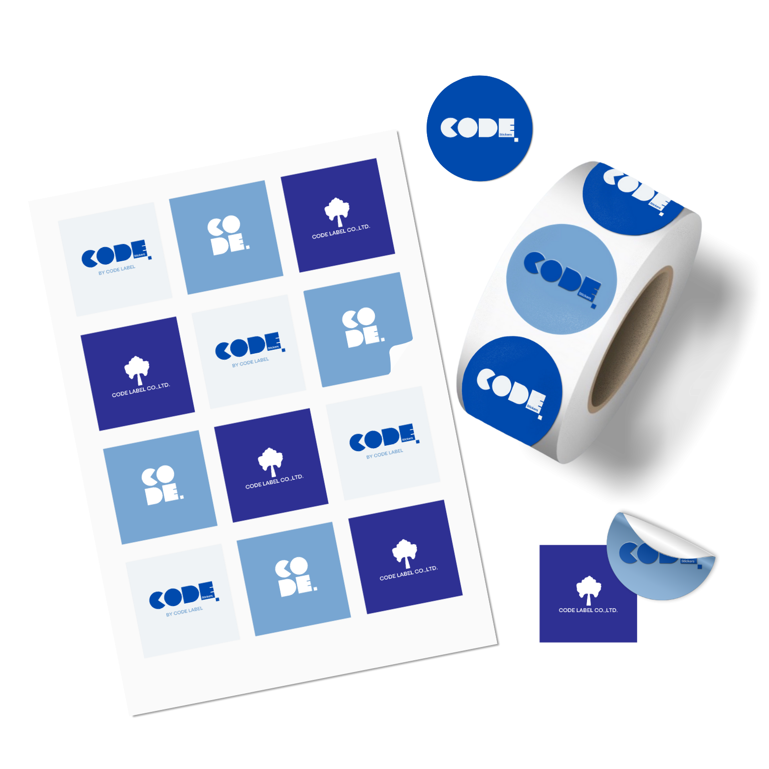 โรงพิมพ์สติ๊กเกอร์ครบวงจร | Code Label Co., Ltd.